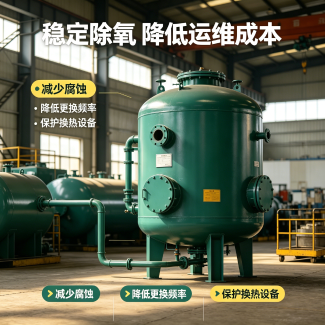 加茂镇锅炉除氧器